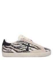 Premiata Sneakersy Stevend Var 8053 Czarny. Czarne obuwie sportowe damskie Premiata, ze skóry, bez zapięcia. Za 1,289.00 zł.