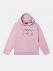 DKNY Bluza D55000 S Różowy Regular Fit. Czerwone bluzy dziewczęce DKNY, bez wzorów, z bawełny, bez ramiączek, bez kaptura. Za 199.99 zł.