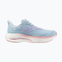 Buty do biegania damskie Mizuno Wave Rider 29. Niebieskie obuwie sportowe damskie Mizuno, bez zapięcia, do biegania, mizuno wave. Za 653.75 zł.