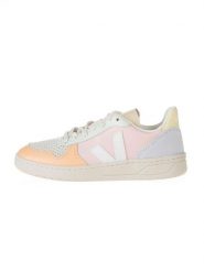 Veja Skórzane sneakersy w kolorze białym ze wzorem rozmiar: 37. Białe obuwie sportowe damskie Veja, bez zapięcia. Za 405.05 zł.
