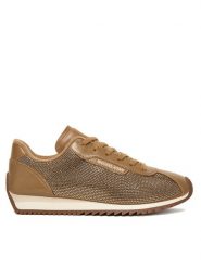 MICHAEL Michael Kors Sneakersy 43F5RHFS2L Beżowy. Brązowe obuwie sportowe damskie MICHAEL Michael Kors, ze skóry, bez zapięcia. Za 789.99 zł.
