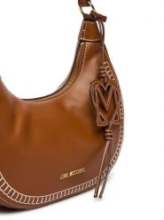 LOVE MOSCHINO Torebka JC4095PP1OLI0200 Brązowy. Brązowe torebki klasyczne damskie Love Moschino, ze skóry, bez dodatków. Za 1,009.00 zł.