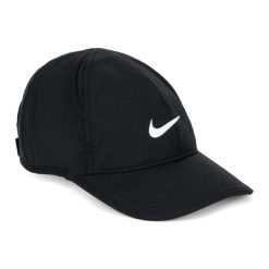 Czapka z daszkiem Nike Dri-Fit Club Cap Unstructured Featherlight. Czarne czapki z daszkiem damskie Nike, bez wzorów. Za 147.55 zł.