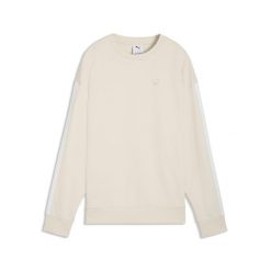 Damska bluza z okrągłym dekoltem Essentials Elevated PUMA. Białe bluzy damskie Puma, bez wzorów, bez kaptura. Za 229.00 zł.