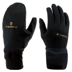 Rekawiczka ski doroslych Therm-ic Versatile Light Gloves przerobienia na mitenki. Czarne rękawiczki damskie THERM-IC, bez wzorów, z poliesteru. Za 239.00 zł.