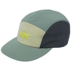 Czapka 5-panelowa Helly Hansen Cascade Shield. Zielone czapki damskie Helly Hansen, bez wzorów. Za 248.00 zł.