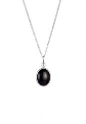 Elli Damski soliter zawieszka Basic z onyksem czarnym w srebrze próby 925 Sterling Silver Naszyjniki 1 ct. Czarne naszyjniki damskie Elli, z onyksem, srebrne. Za 211.64 zł.