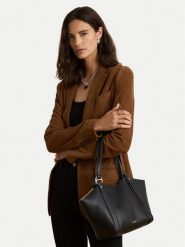 LAUREN RALPH LAUREN Torebka 431P18711002 Czarny. Czarne torebki klasyczne damskie Lauren Ralph Lauren, ze skóry, bez dodatków. Za 1,599.00 zł.