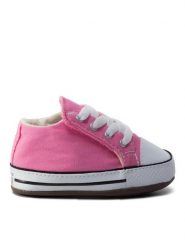 Converse Tenisówki Chuck Taylor All Star Cribster Mid 865160C Różowy. Czerwone buty sportowe dziewczęce Converse, bez wzorów, z materiału, bez zapięcia. Za 129.99 zł.