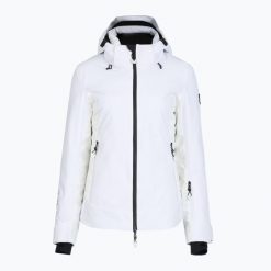 Kurtka narciarska damska EA7 Emporio Armani Ski Cortina Toray Fashion. Białe kurtki damskie EA7 Emporio Armani, na zimę, l, bez wzorów, z materiału, bez kaptura. Za 1,949.00 zł.