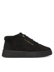 Tommy Hilfiger Sneakersy Modern Court Sneaker Mc Wl FW0FW09000 Czarny. Czarne obuwie sportowe damskie Tommy Hilfiger, ze skóry, bez zapięcia. Za 489.99 zł.