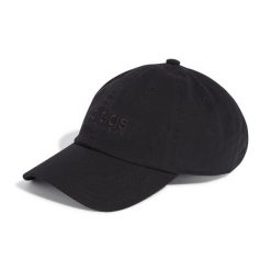 Czapka z daszkiem ADIDAS. Czapki z daszkiem damskie Adidas, bez wzorów, z bawełny. W wyprzedaży za 69.99 zł.