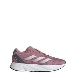 Buty Duramo SL. Białe obuwie sportowe damskie Adidas, bez zapięcia, do biegania. Za 239.00 zł.