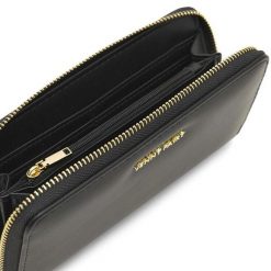 Portfel Jenny Fairy. Czarne portfele damskie Jenny Fairy, bez wzorów. Za 49.99 zł.