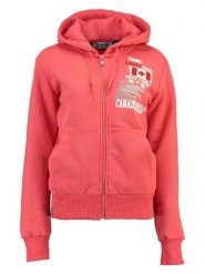 Canadian Peak Bluza "Fara" w kolorze czerwonym rozmiar: L. Czerwone bluzy damskie Canadian Peak, l, bez wzorów, bez kaptura. Za 46.95 zł.
