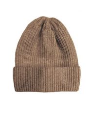 Capo Kaszmirowa czapka w kolorze jasnobrązowym rozmiar: onesize. Brązowe czapki damskie Capo, bez wzorów, z kaszmiru. Za 136.45 zł.