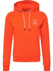 Damska bluza z kapturem Hummel. Czerwone bluzy damskie Hummel, s, bez wzorów, z bawełny, z kapturem. Za 197.00 zł.