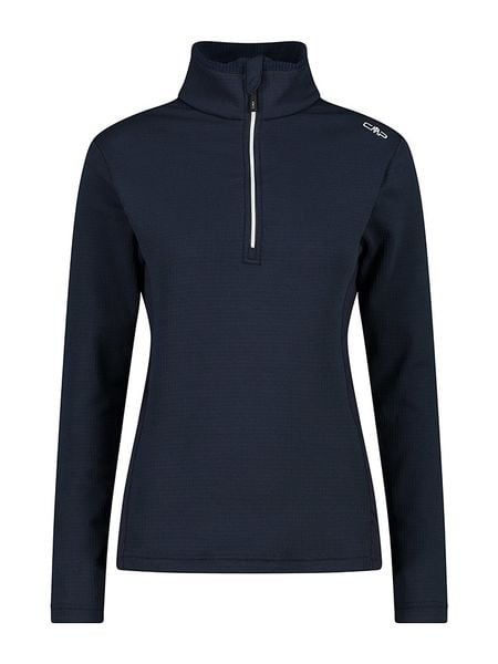 CMP Koszulka funkcyjna w kolorze granatowym rozmiar: 36. Niebieskie koszulki damskie CMP, bez wzorów, bez kołnierzyka, bez ramiączek. Za 165.71 zł.