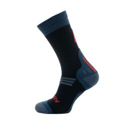 Skarpety trekkingowe dla dorosłych Alpinus Valletto merino coolmax. Niebieskie skarpetki damskie Alpinus, bez wzorów, z wełny. Za 59.00 zł.