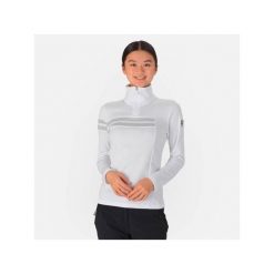 Koszulka narciarska damska Rossignol W RESORT 1/2 Zip termiczna biały. Białe koszulki damskie Rossignol, l, bez wzorów, z materiału, bez kołnierzyka, bez ramiączek. W wyprzedaży za 549.70 zł.