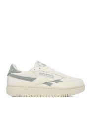 Reebok Sneakersy EO-CLUB C DOUBLE REVENGE 100244645 Écru. Obuwie sportowe damskie Reebok, ze skóry, bez zapięcia. Za 369.99 zł.
