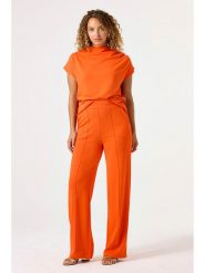 Garcia Sweter w kolorze pomarańczowym rozmiar: XL. Pomarańczowe swetry klasyczne damskie Garcia, xl, ze splotem, bez kołnierzyka. Za 144.92 zł.