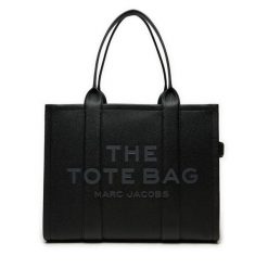 Torebka Marc Jacobs. Czarne shopper bag Marc Jacobs, bez wzorów, bez dodatków. Za 2,499.00 zł.