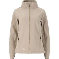 Damska kurtka wodoodporna Whistler Covina. Brązowe kurtki damskie WHISTLER, bez wzorów, z softshellu, bez kaptura. Za 231.50 zł.