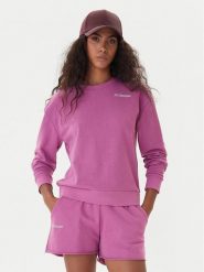 Kappa Bluza Logo Fekka 371M5EW Fioletowy Regular Fit. Fioletowe bluzy damskie Kappa, m, bez wzorów, z bawełny, bez kaptura. Za 69.99 zł.