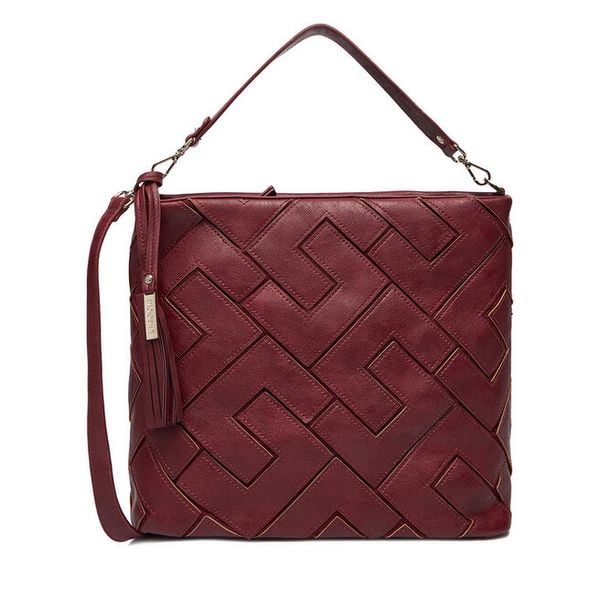 Torebka Lasocki. Czerwone torebki klasyczne damskie Lasocki, bez dodatków. Za 189.99 zł.