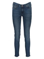 Mustang Dżinsy "Jasmin" - Skinny fit - w kolorze granatowym rozmiar: W26/L34. Niebieskie jeansy damskie Mustang. Za 118.56 zł.