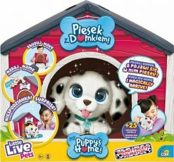 Interaktywne,przytulanka Cobi Little Live Pets 26483 Piesek z Domkiem Dalmatyńczyk. Przytulanki i maskotki Cobi. Za 349.00 zł.