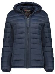 Geographical Norway Kurtka pikowana "Carlitilimo" w kolorze granatowym rozmiar: XXL. Niebieskie kurtki damskie Geographical Norway, xxl, bez wzorów, bez kaptura. Za 148.96 zł.