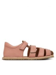 Froddo Sandały Barefoot Flexy F G3150283-7 D Różowy. Czerwone sandały dziewczęce Froddo, ze skóry, bez obcasa, bez zapięcia. Za 379.99 zł.