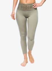 Legginsy damskie Super.natural Arabesque Tights. Zielone legginsy damskie super.natural, m, bez wzorów, z materiału. Za 241.99 zł.
