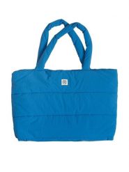 MOSS COPENHAGEN Shopper bag w kolorze niebieskim - 54 x 32 cm rozmiar: onesize. Niebieskie shopper bag Moss Copenhagen, bez wzorów, z materiału, na ramię, bez dodatków. Za 175.67 zł.