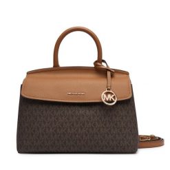 Torebka MICHAEL Michael Kors. Brązowe kuferki damskie MICHAEL Michael Kors, bez wzorów, bez dodatków. Za 1,019.00 zł.