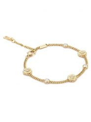 Coach Bransoletka 37541328 Złoty. Żółte bransoletki damskie Coach, metalowe. Za 559.99 zł.