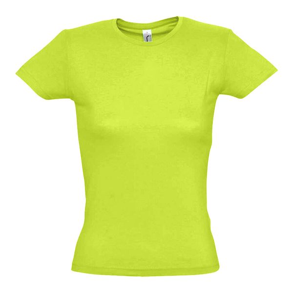 Koszulka Damska/pańska. Zielone bluzki damskie SOL'S, s, bez wzorów, bez kołnierzyka, bez ramiączek. Za 33.99 zł.