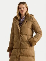 LAUREN RALPH LAUREN Płaszcz zimowy 297P04130001 Beżowy Regular Fit. Brązowe płaszcze damskie Lauren Ralph Lauren, na zimę, xs, bez wzorów, z syntetyku, bez kaptura. Za 1,899.00 zł.
