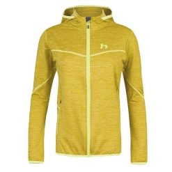 Damska bluza dresowa z kapturem Hannah Dagnys. Żółte bluzy damskie Hannah, bez wzorów, z dresówki, z kapturem. Za 408.60 zł.