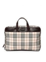 Burberry Torba w kolorze beżowo-brązowym na laptopa - 38 x 26 x 4 cm rozmiar: onesize. Brązowe torby na laptopa Burberry, bez wzorów, z materiału. Za 2,696.99 zł.