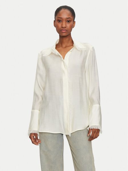 DAY BIRGER ÉT MIKKELSEN Koszula Havanna DAY65243352 Écru Relaxed Fit. Koszule damskie DAY Birger et Mikkelsen, bez wzorów, z wiskozy, bez kołnierzyka, bez ramiączek. Za 709.99 zł.