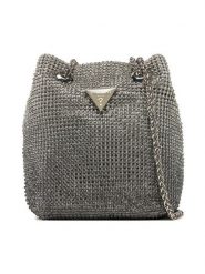 Guess Torebka HWOY93 50750 Srebrny. Szare torebki klasyczne damskie Guess, ze skóry, bez dodatków. Za 479.99 zł.