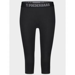 Legginsy termoaktywne damskie Poederbaas 3/4 Lekkie. Czarne legginsy damskie POEDERBAAS, m, bez wzorów, z elastanu. Za 216.99 zł.