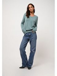 AUTHENTIC CASHMERE Kaszmirowy sweter "Gardoria" w kolorze miętowym rozmiar: M. Niebieskie swetry klasyczne damskie AUTHENTIC CASHMERE, m, z kaszmiru, bez kołnierzyka. Za 406.57 zł.