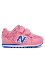 New Balance Sneakersy IV500PM1 Różowy. Czerwone buty sportowe dziewczęce New Balance, bez wzorów, z materiału, bez zapięcia. Za 119.99 zł.