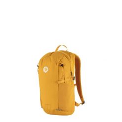 Plecak turystyczny Fjallraven Abisko Softpack 16 - mustard yellow. Żółte plecaki Fjällräven, bez wzorów. Za 471.99 zł.