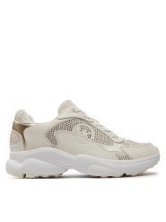 MICHAEL Michael Kors Sneakersy Sami 43S4SMFSDD Beżowy. Brązowe obuwie sportowe damskie MICHAEL Michael Kors, ze skóry, bez zapięcia. Za 1,339.00 zł.