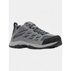 Buty Turystyczne Niskie Damskie Columbia Crestwood. Szare obuwie trekkingowe damskie Columbia, bez zapięcia. W wyprzedaży za 339.00 zł.